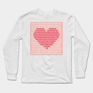 One Day at a Time nonbinary heart Long Sleeve T-Shirt